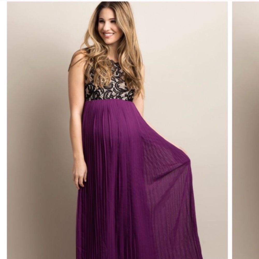 Pink blush maxi dress